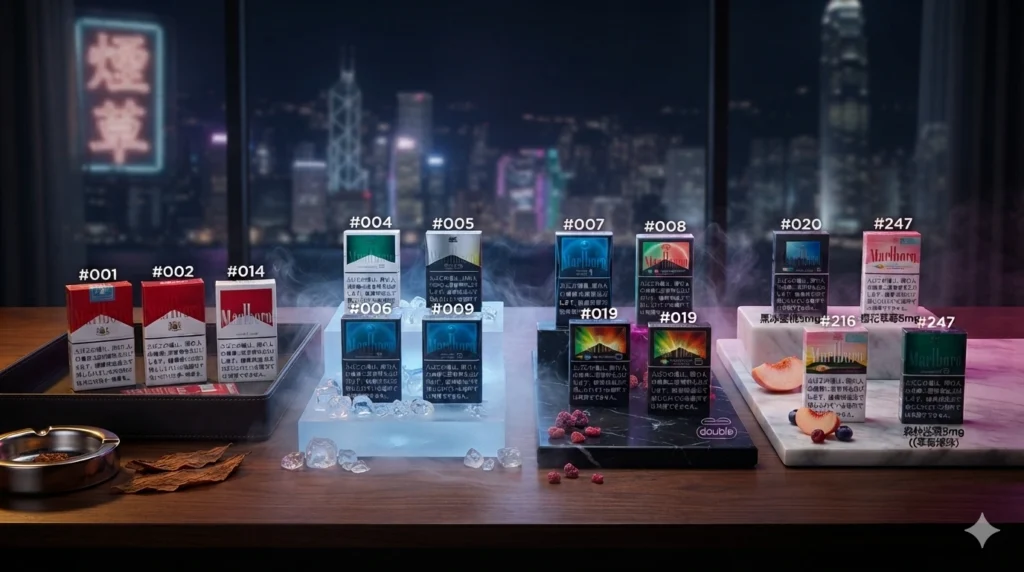 萬寶路不同系列圖
